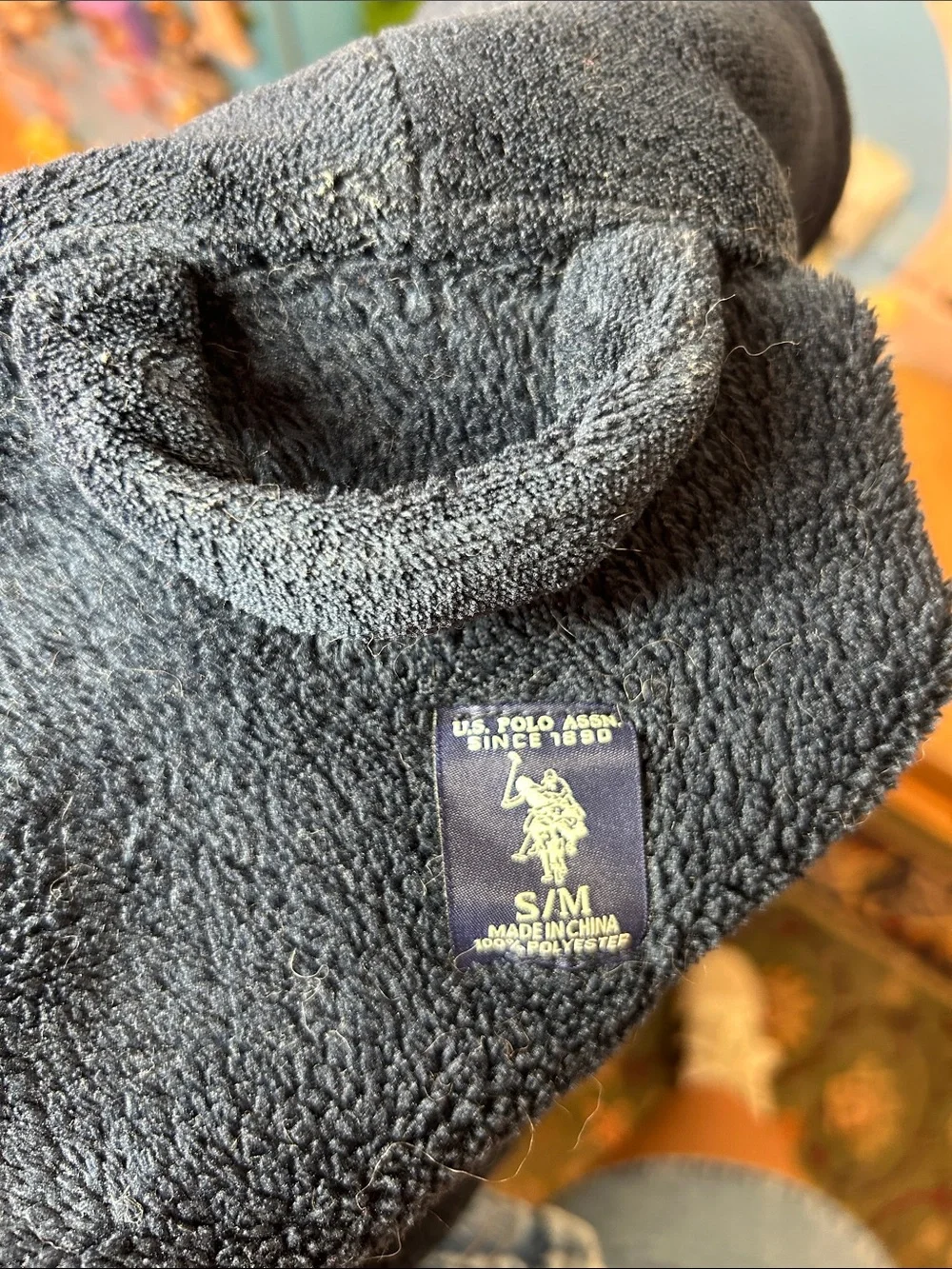U.S. Polo Men's Robe/Cozy Coat sz s/m
